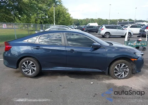 2017 Honda Civic Ex from USA, damaged, VIN 2HGFC2F73HH568947